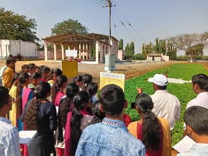 Open field day organized at Narkhoda during 16-18, February, 2023