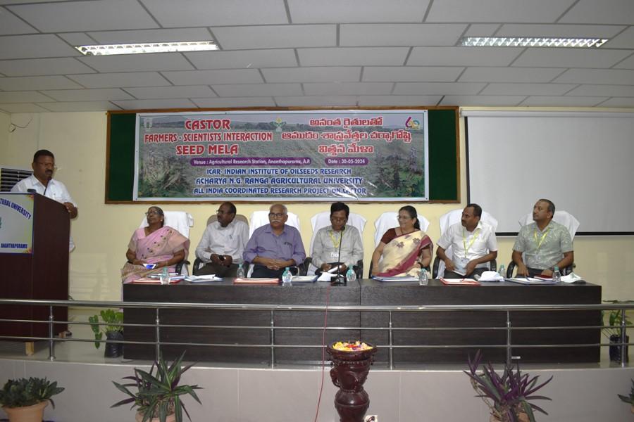Castor Seed Mela & Farmers-Scientists Interaction  on 30.05.2024